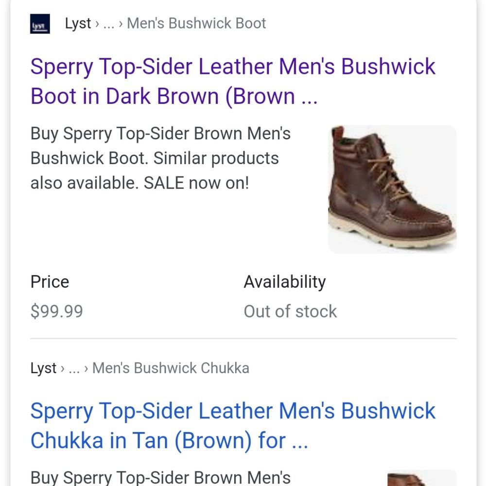 Sperry Bushwick Boot